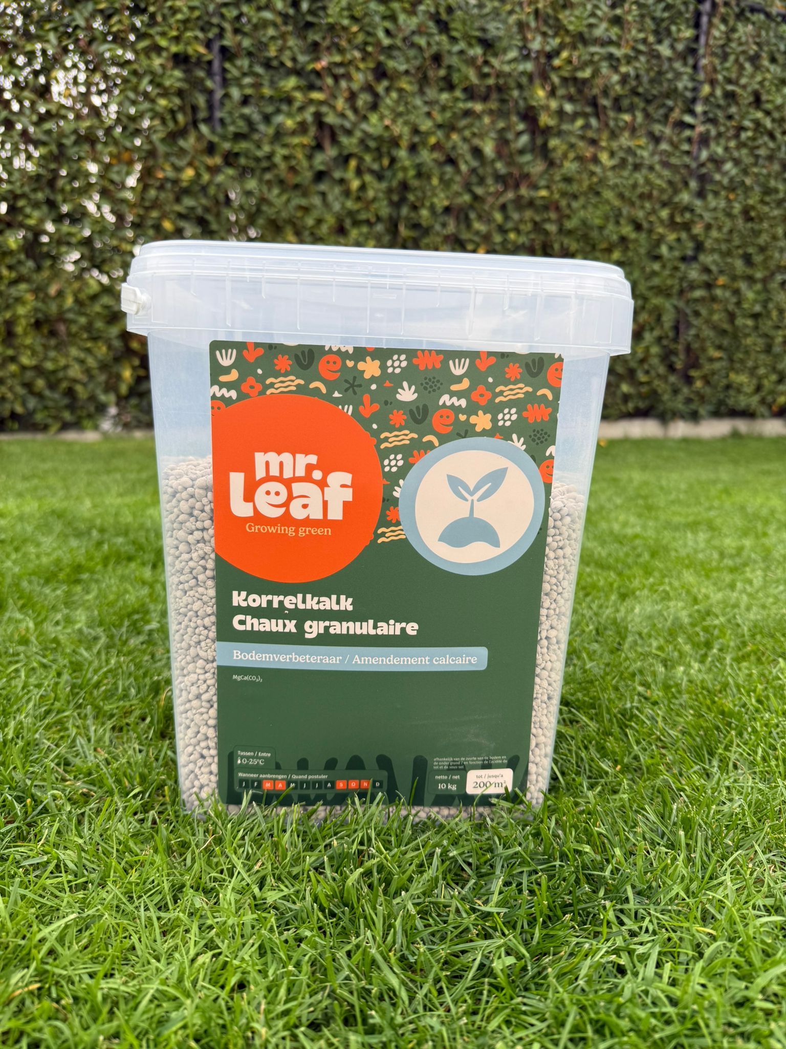 Mr Leaf korrelkalk beste bestrijding tegen mos in je gazon